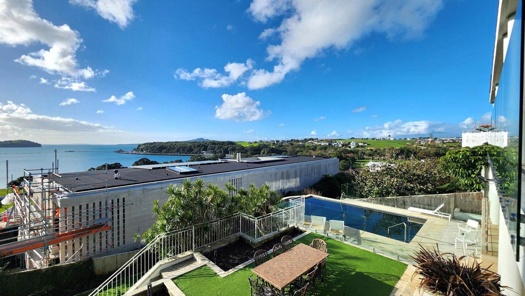 Orakei Grandeur Mansion With Sea Views & Pool Villa Auckland Exterior photo